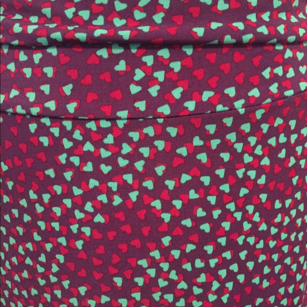 New with tag: Lularoe maxi skirt size Large hearts